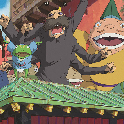 油屋で働くキャラクターたち