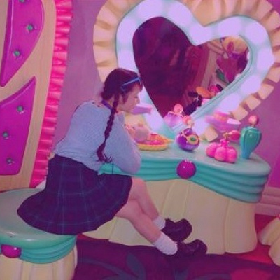 チェックスカート