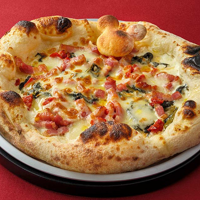 シェフおすすめのピッツァ