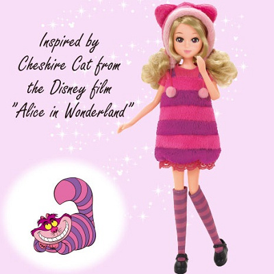 チェシャ猫のファッションドール