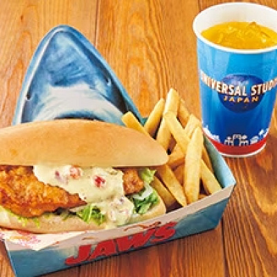 チキンサンドセット（アミティ・ランディングレストラン）