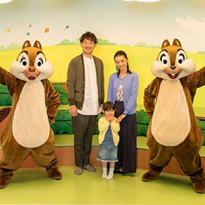 チップとデールのプレイグラウンドルームのグリーティング