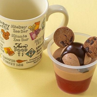 チョコムース＆ミックスベリーゼリー