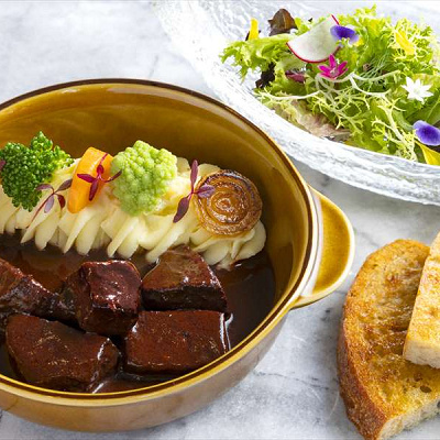 ショコラ香る牛ほほ肉の赤ワイン煮込み