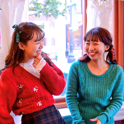 クリスマスカラーコーデ①
