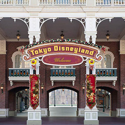 クリスマスデコレーション（ディズニーランド）