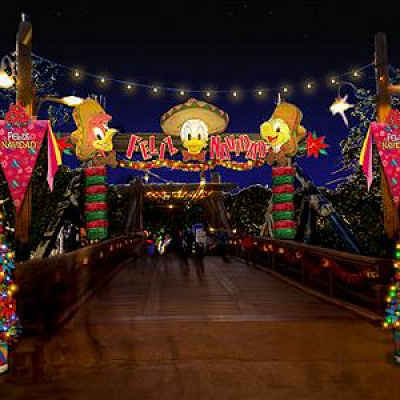 ロストリバーデルタのクリスマスデコレーション