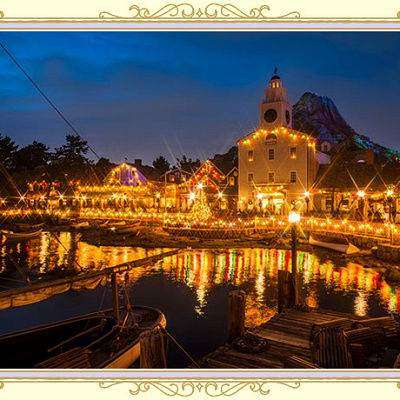 ケープコッドのクリスマスデコレーション