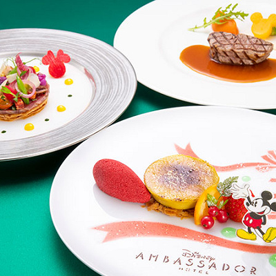 クリスマススペシャルディナー（ディズニーアンバサダーホテル）