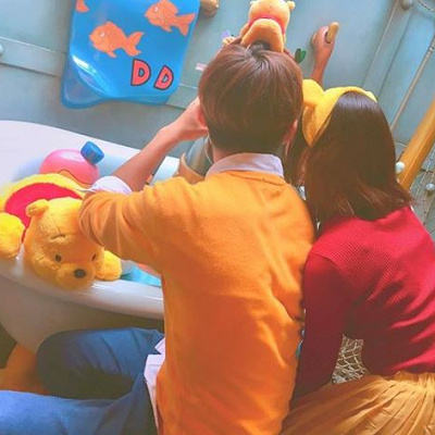 クリストファーロビン(左)コーデ