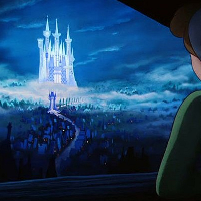 映画『シンデレラ』に登場するシンデレラ城