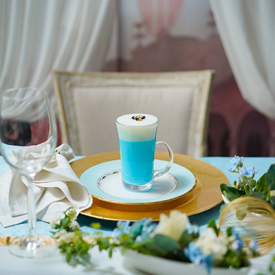 ＜シンデレラ＞ホットブルーラテ