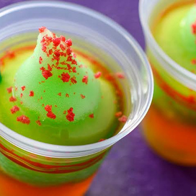 カクテルスムージー（ラム、ティーゼリー、アップル）