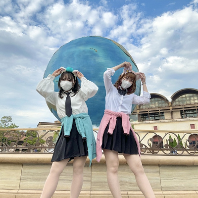カラーカーディガン