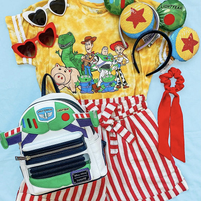 カラーTシャツコーデ①