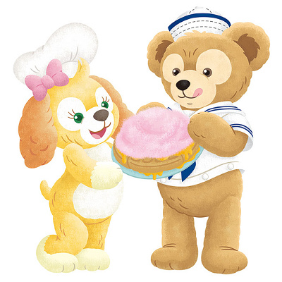 クッキー・アンとダッフィーの出会い