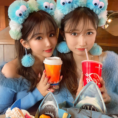 クッキーモンスターコーデ