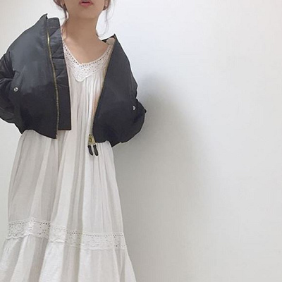 かっこよく決まるMA－1☆