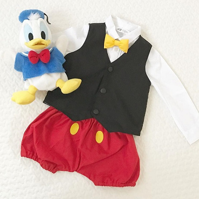 お子さん用に手作りしたコスチューム