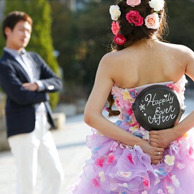 ラプンツェルとフリンライダーのようなカップル