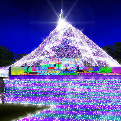 ゼウスの宮廷／よみうりランドのイルミネーション