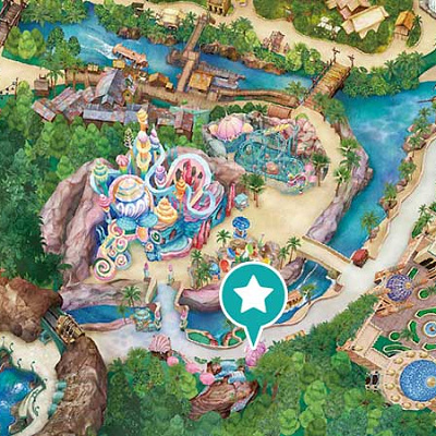 コーヴ・オブ・ワンダーの地図