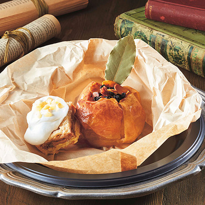 契約のりんご～焼きりんごのデザート～