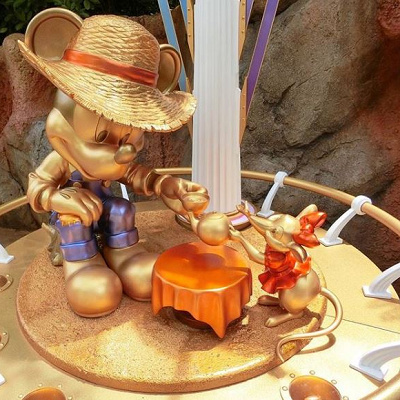 クリッターカントリーのハピエストミッキースポット