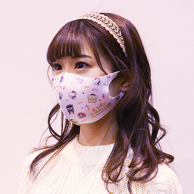 キャラクターがかわいいマスク