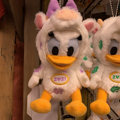 デイジーぬいぐるみバッジ