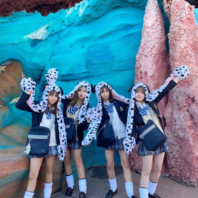 JK感が止まらないダルメシアンガールズ