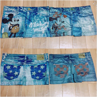 デニム風ボクサー型パンツ