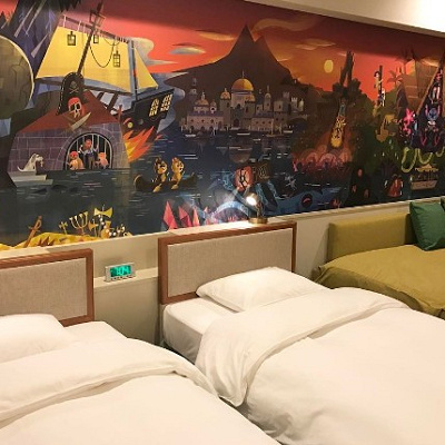 ディスカバーの客室