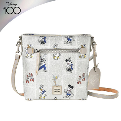 ディズニーストアで買えるディズニー創立100周年記念グッズ：【Dooney ＆ Bourke】ディズニーキャラクター サッチェルバッグ 2WAY|  キャステル | CASTEL ディズニー情報