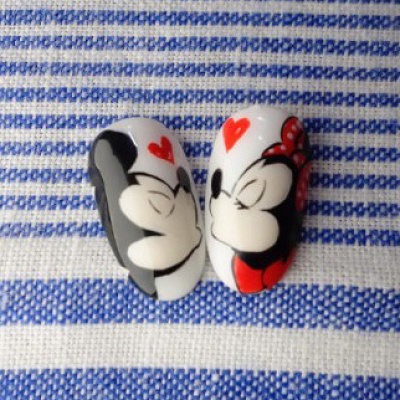 ディズニーアートネイル