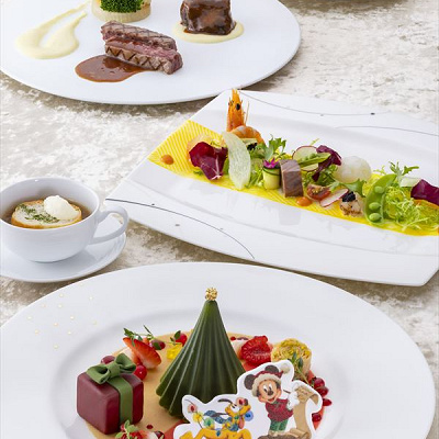 ディズニー・クリスマス　ディナーセット