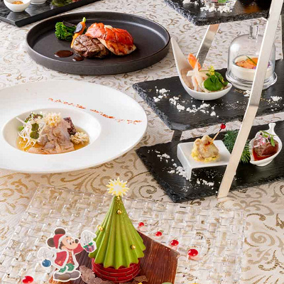 “ディズニー・クリスマス”スペシャルディナー エメラルド　¥16,500