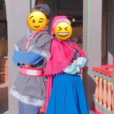 ディズニーカップル仮装⑥アナ＆クリストフ
