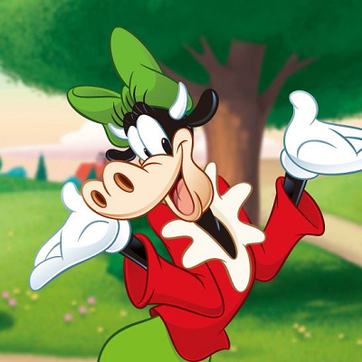 ディズニーの牛キャラクター