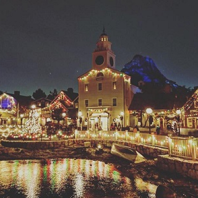 冬のディズニー