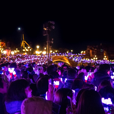 ディズニーJCBカードのパーク貸切イベントの様子