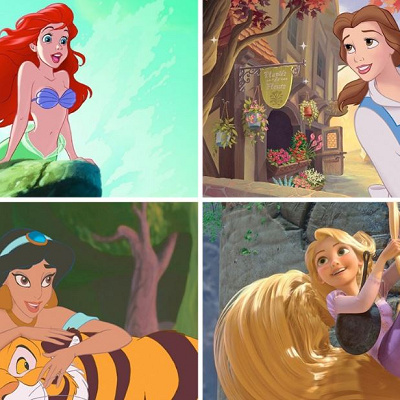 ディズニー主要プリンセス