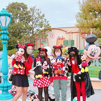 ディズニーの服装例（秋）