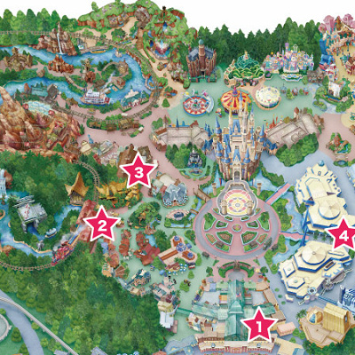 ディズニーフォトのパーク内販売場所（ディズニーランド）