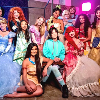 ディズニープリンセスコスプレ