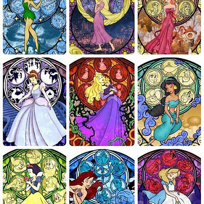 ディズニーを代表するプリンセスたち