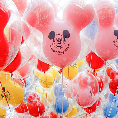 ディズニーリゾートのバルーン