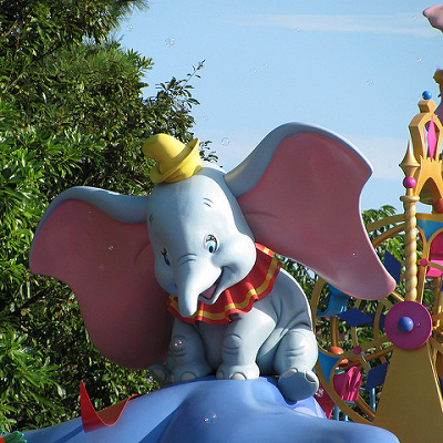 ディズニーリゾートのダンボ