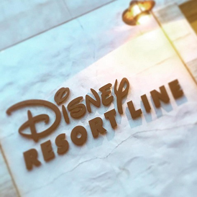 ディズニーリゾートライン　ロゴ