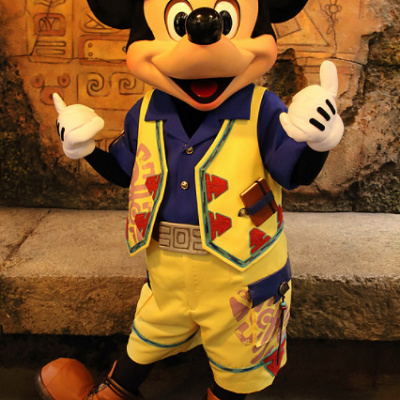 ディズニーシー　グリーティングトレイル